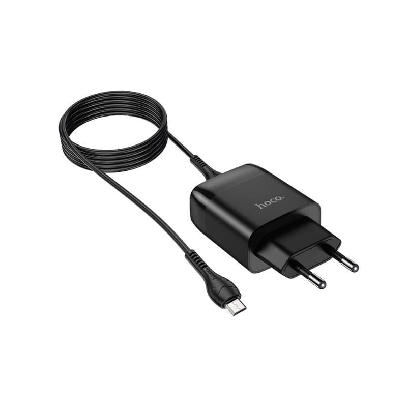 شارژر دیواری هوکو مدل C72Q میکرو — تصویر ۴