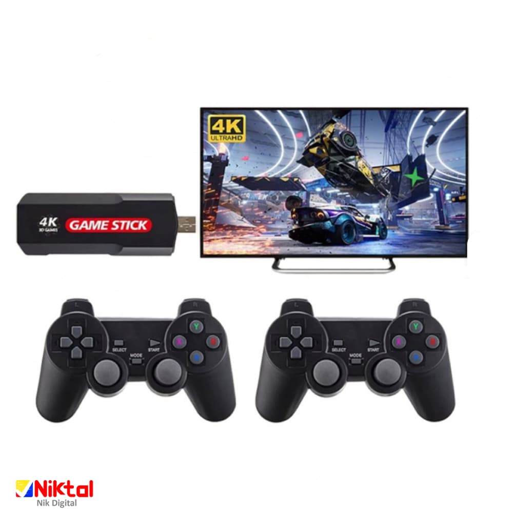 کنسول بازی با دو دسته X2 Plus Game Stick | کیفیت خروجی تصویر 8K HD — تصویر ۱۰