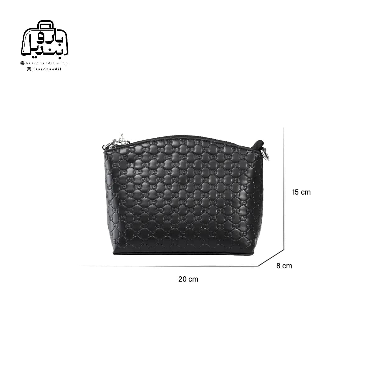 کیف دوشی چرم زنانه برند اکس دی XD کد ۵۰۱۰ — تصویر ۷