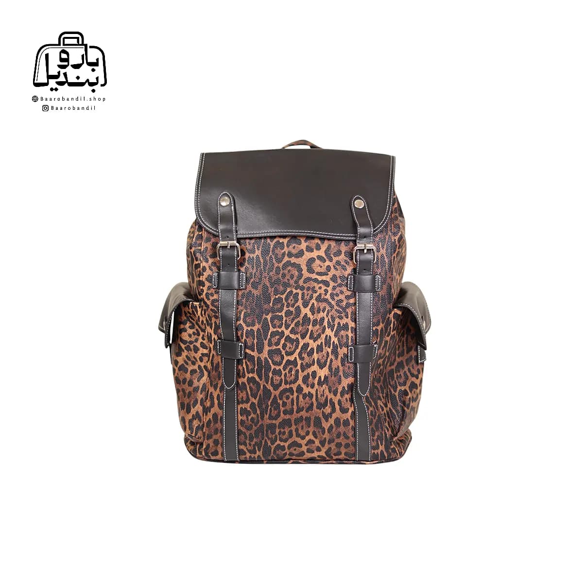 کولهپشتی چرخدار کوچ Coach طرح پلنگی کد ۲۰-۹۲۸