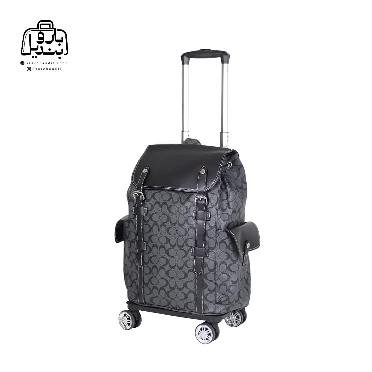 کولهپشتی چرخدار کوچ Coach کد ۲۶۵۱-۱ — تصویر ۴