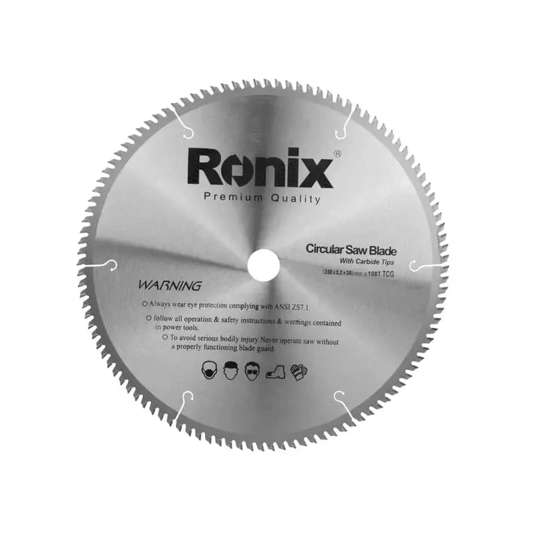 تیغ اره الماسه 350×108 MDF رونیکس مدل RH-5117 — تصویر ۴