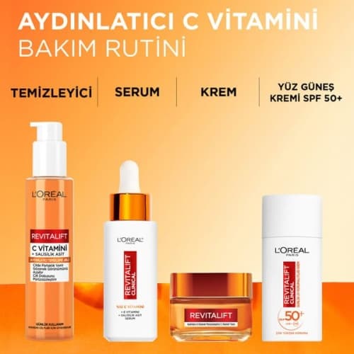 کرم روشنکننده و صافکننده منافذ لورآل Revitalift Clinical حاوی ویتامین C — تصویر ۷