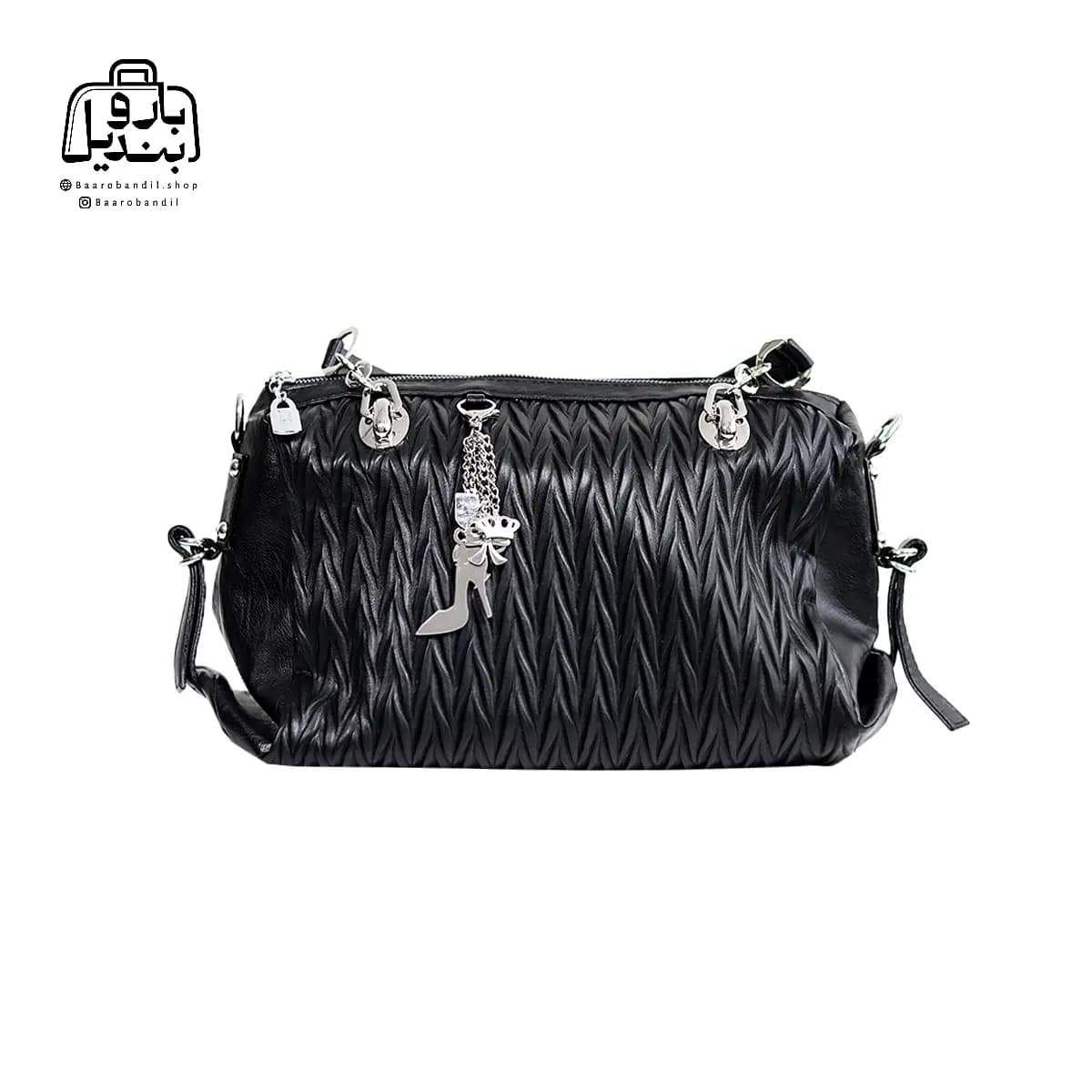 کیف زنانه دوشی سنتوزا Sentoza کد ۱۴۴۲ طرح میو MIU — تصویر ۵