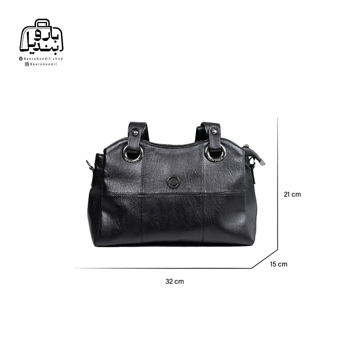 کیف زنانه دوشی سنتوزا Sentoza کد ۹۰۰ طرح ساده — تصویر ۲