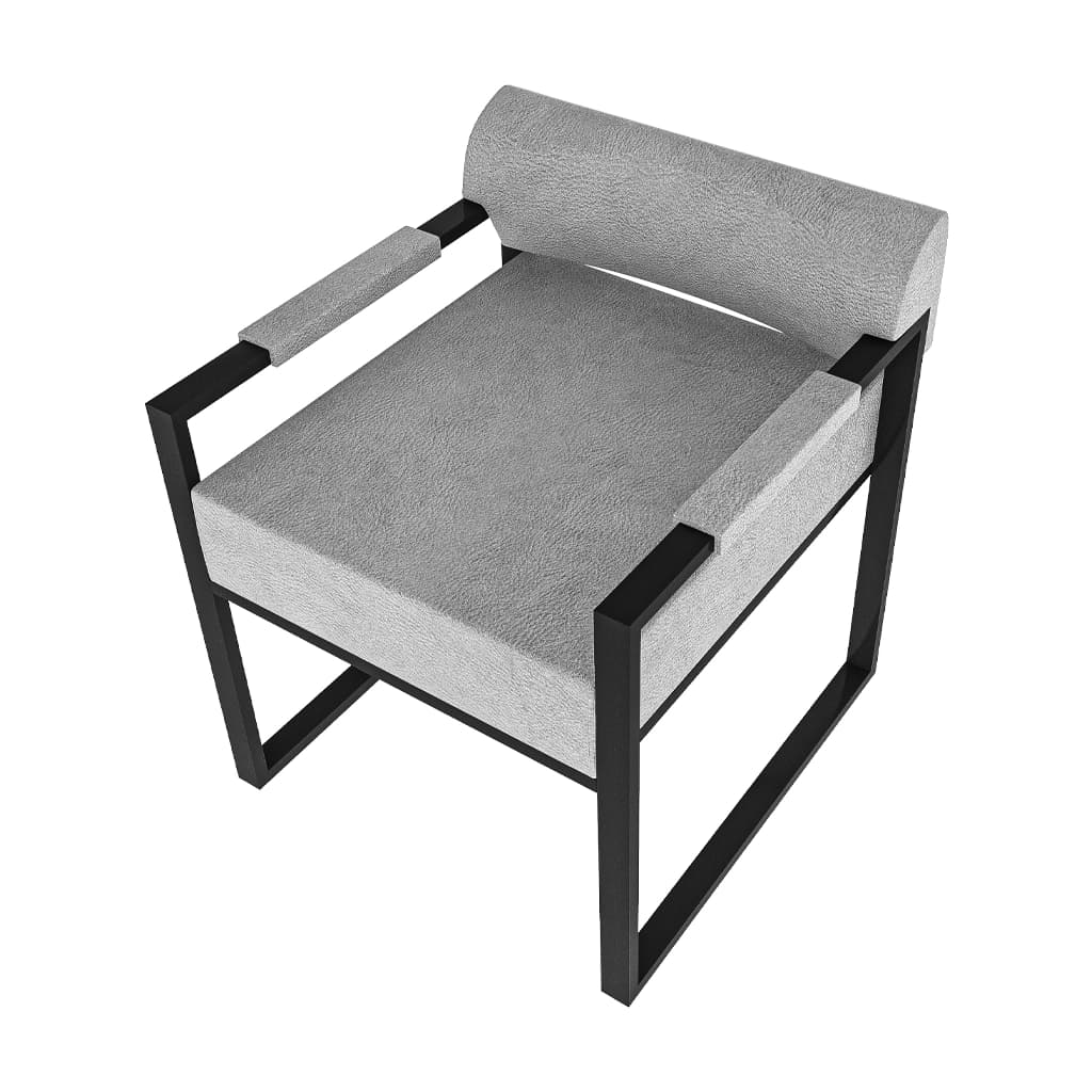 مبل اداری تک نفره مدل Sofa-Munich-1n