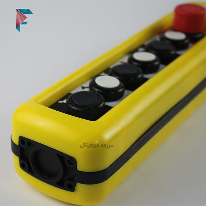 کلید کنترل جرثقیل 6 جهته دو سرعته طرح تله مکانیک (XAC) IP65 — تصویر ۴
