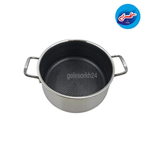 قابلمه استیل سافینوکس کف لیزری سایز 24 — تصویر ۳