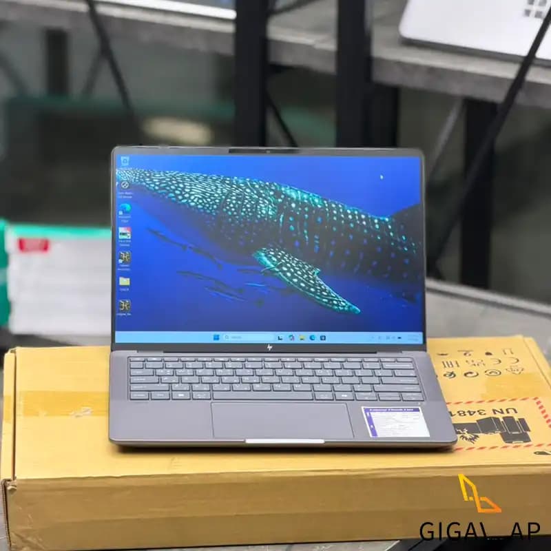 لپتاپ استوک HP ZBook8 G1AK 14 |Ryzen AI 7-350W | 16GB |AMD 860M VS NPU | FHD — تصویر ۳