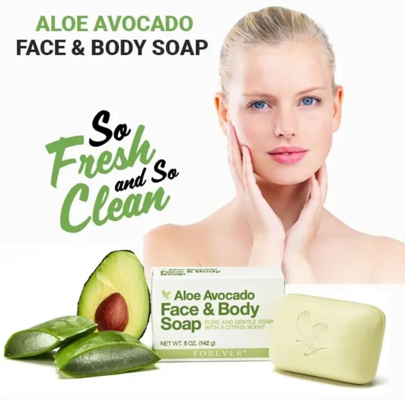 صابون آلوئه و آووکادو فوراور | Forever Aloe Avocado Soap — تصویر ۳