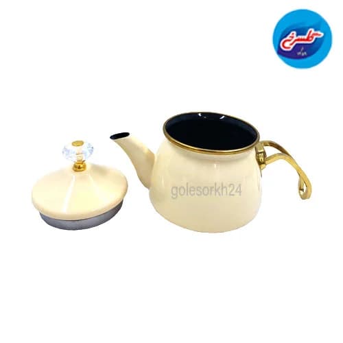کتری و قوری لعابی شاهین ترکیه — تصویر ۳