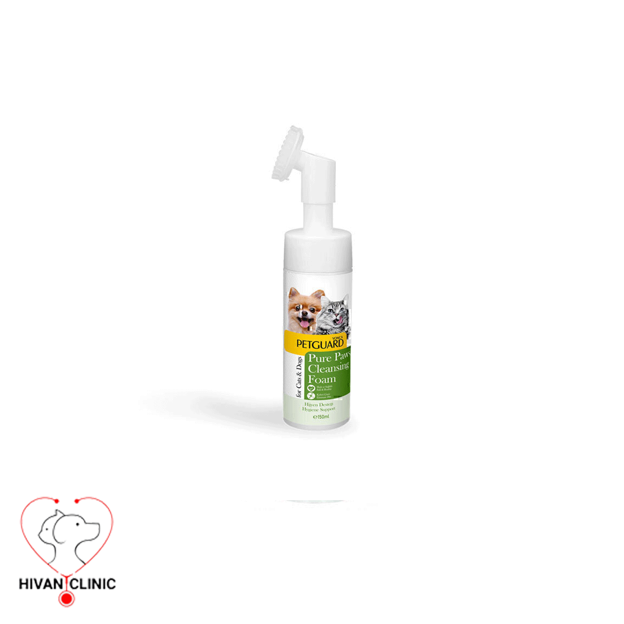 فوم شست و شو پنجه پتگارد (Petguard Pure Paws Cleansing Foam)