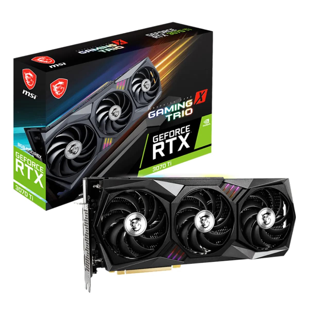 کارت گرافیک ام اس آی MSI GeForce RTX 3070 Ti GAMING X TRIO 8GB — تصویر ۶