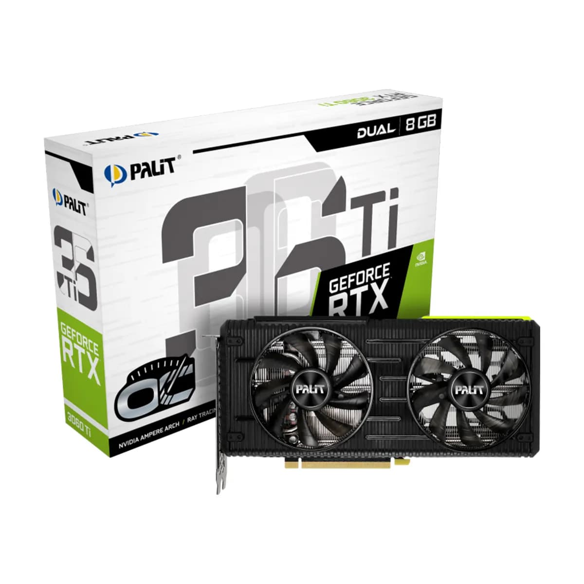 کارت گرافیک پلیت Palit GeForce RTX 3060 Ti Dual OC 8GB — تصویر ۷