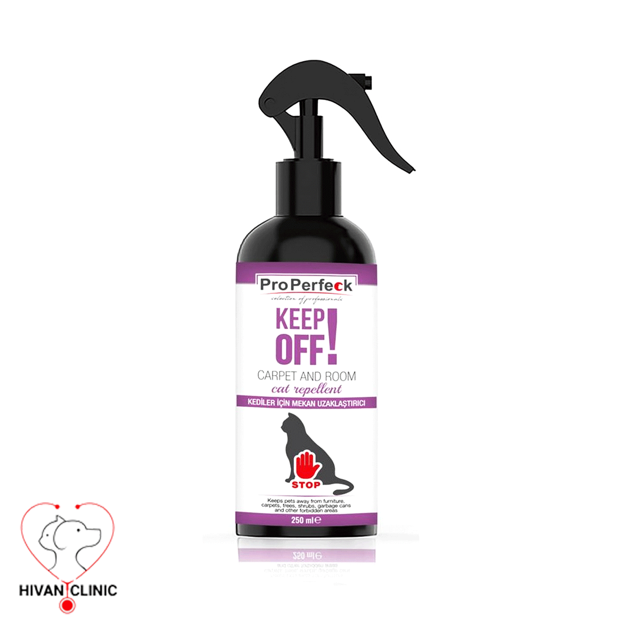 اسپری گربه کیپ آف برند پروپرفک ” properfeck keep off-cat spray “