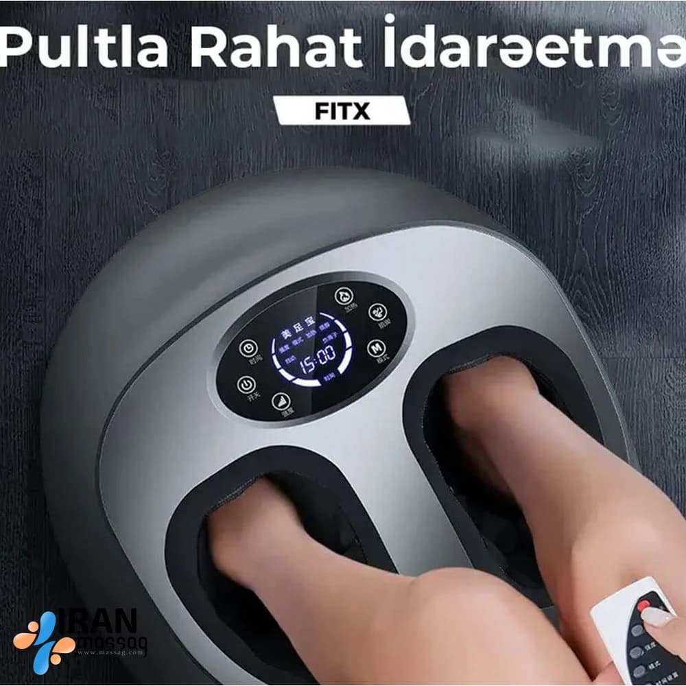 ماساژور پا آیجویر TD001F-9: تجربه 3D با گرما و فشار هوا برای پاهای خسته — تصویر ۲