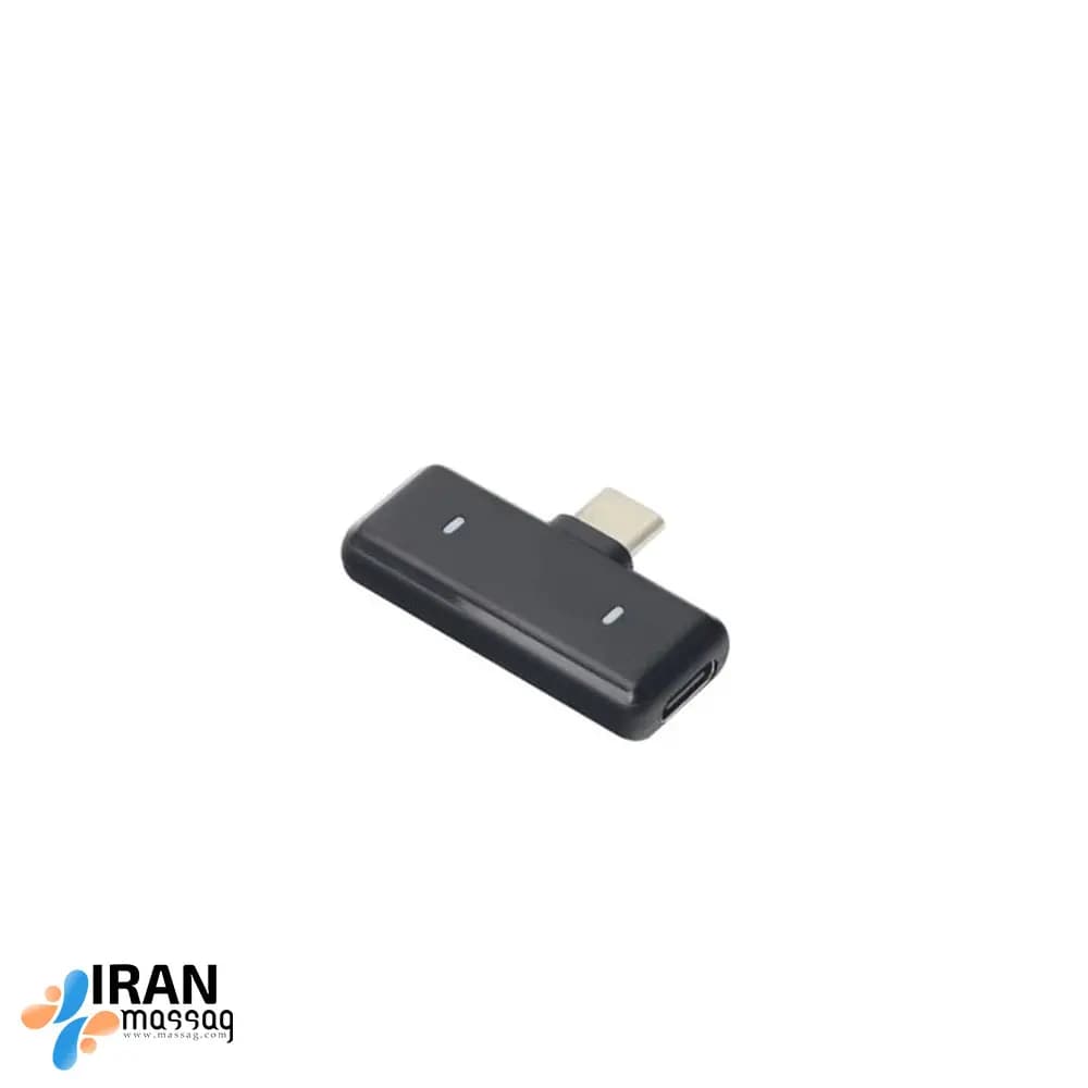 میکروفون یقه ای حرفهای بیسیم مدل MMD-F37 | ضبط دوگانه و همزمان — تصویر ۳