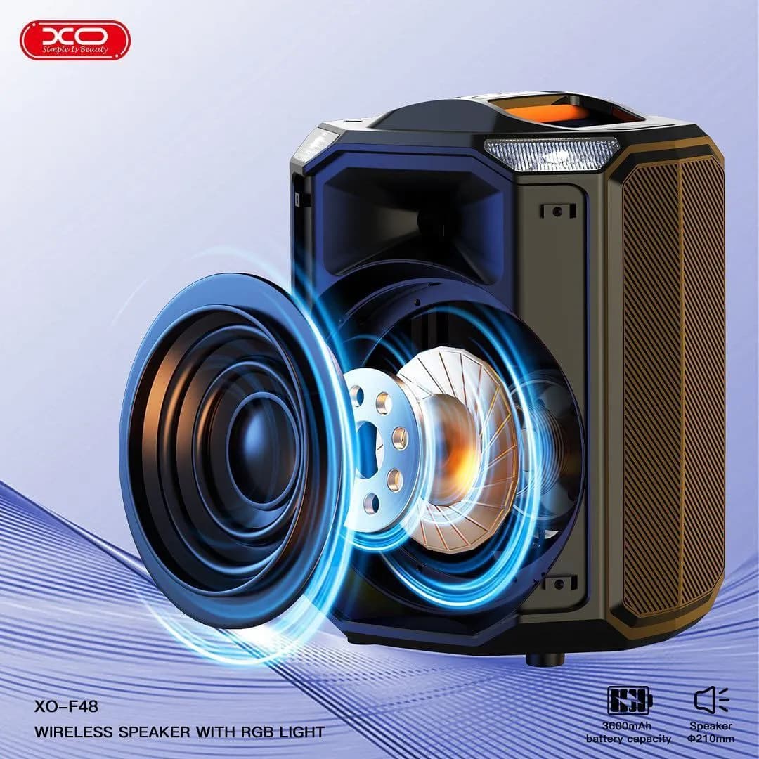 اسپیکر بلوتوثی 40 واتی ایکس او مدل Xo F48 — تصویر ۸