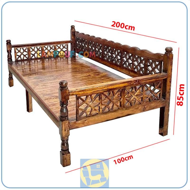 تخت سنتی 4 نفره TrK320 — تصویر ۵
