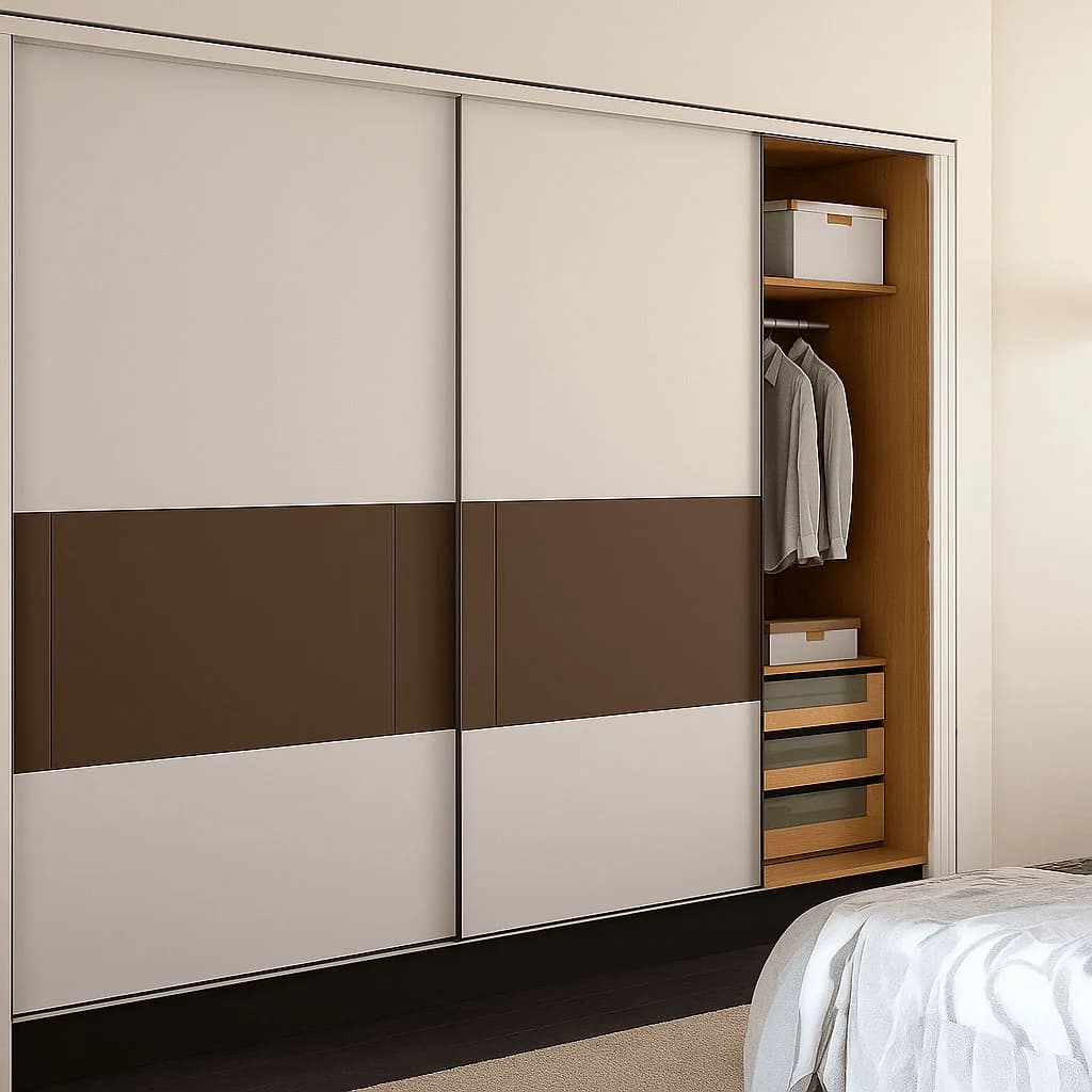 مکانیزم درب ریلی تاپ لاین توکار سه درب با عرض حداکثر 3600mm فانتونی – کد K024