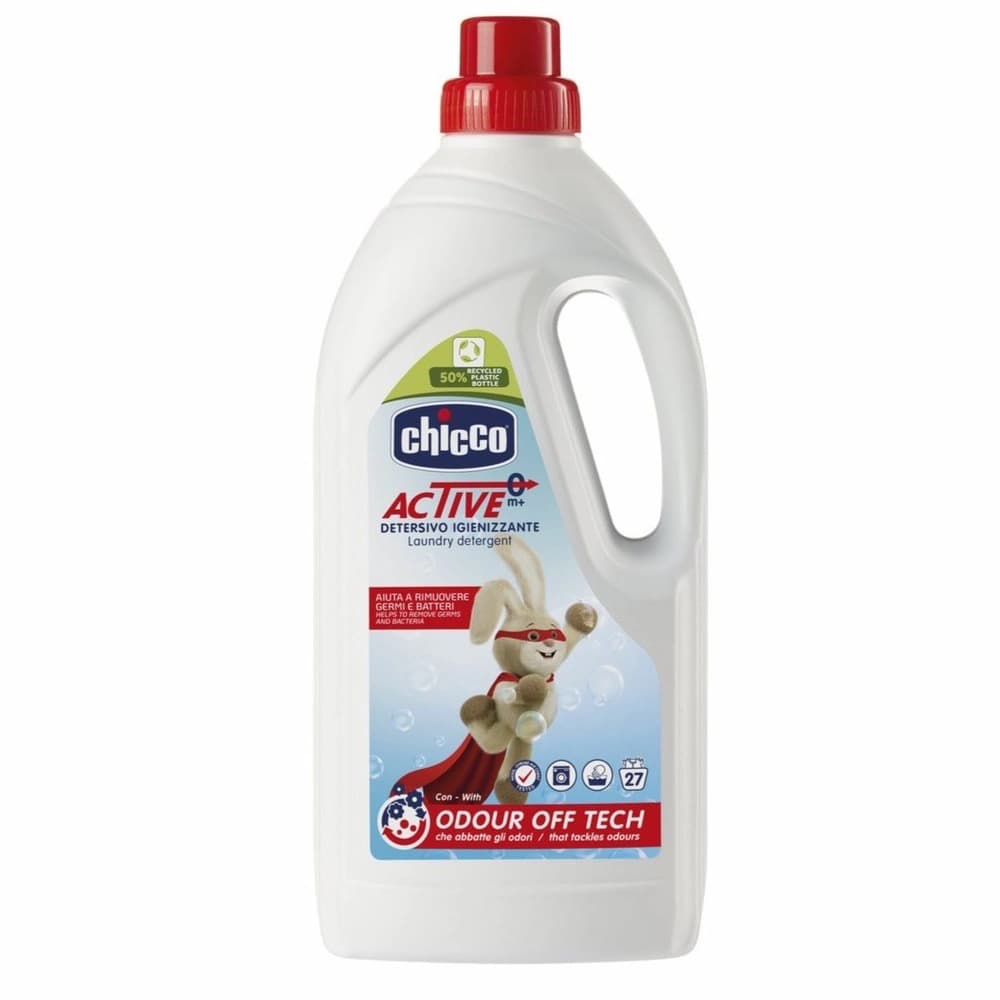 مایع لباس چیکو درب قرمز Chicco با لکه بری قوی