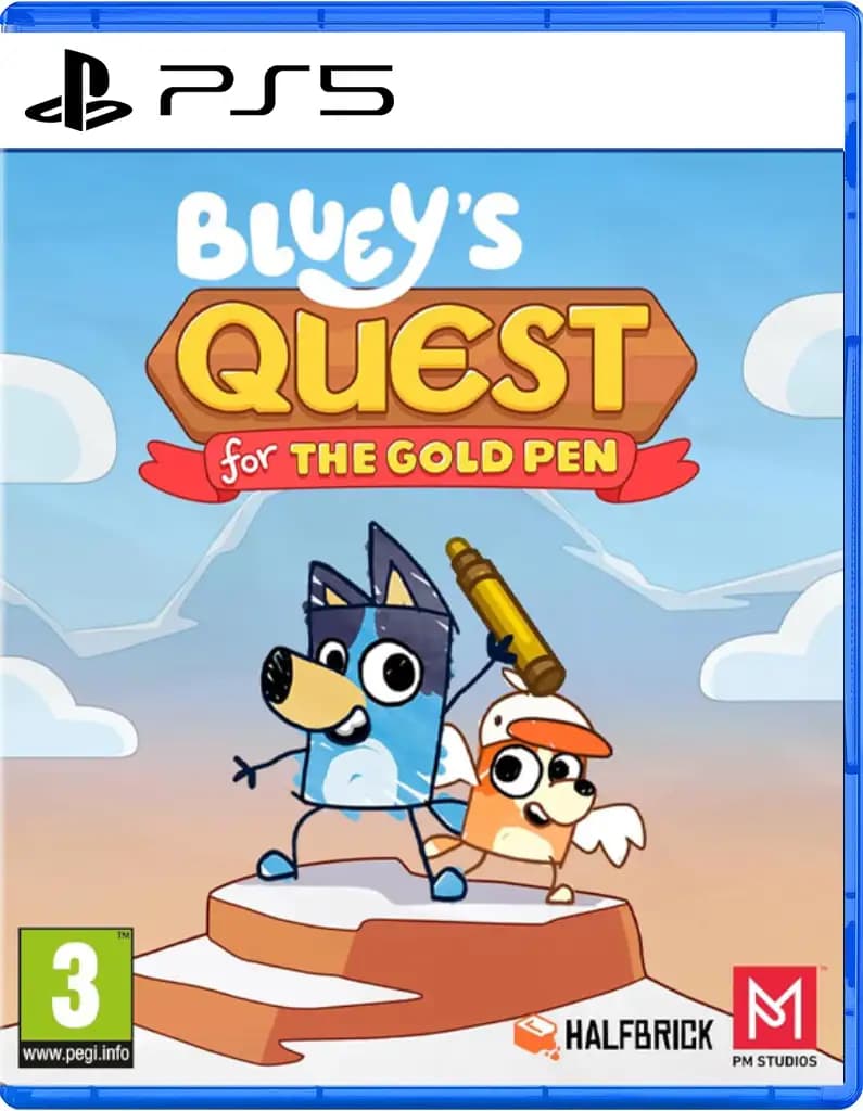 بازی Bluey’s Quest for the Gold Pen برای PS5