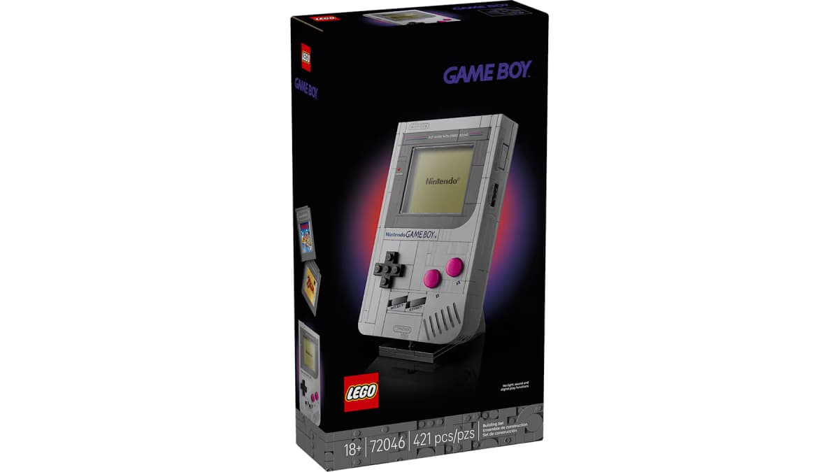 ست لگو کنسول دستی کلاسیک نینتندو گیم بوی LEGO Super Mario Game Boy Retro Building — تصویر ۴
