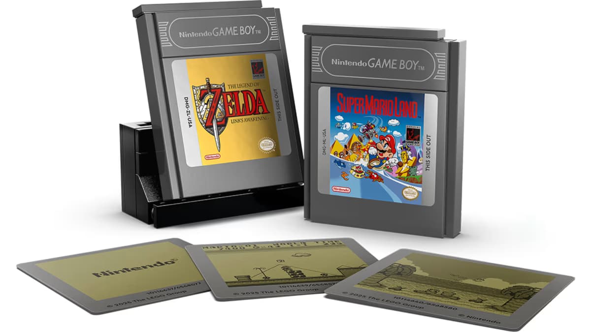 ست لگو کنسول دستی کلاسیک نینتندو گیم بوی LEGO Super Mario Game Boy Retro Building — تصویر ۳