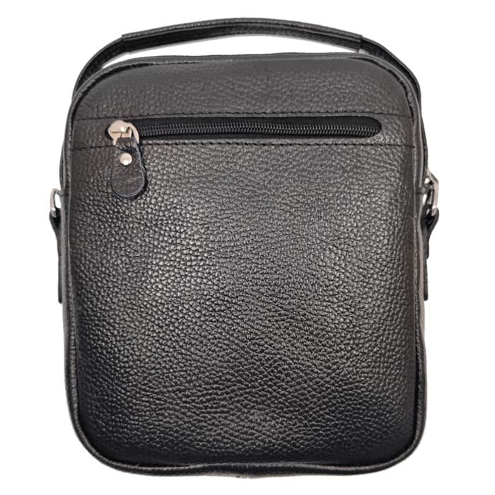 کیف دوشی دسته دار چرم طبیعی PB724 — تصویر ۴