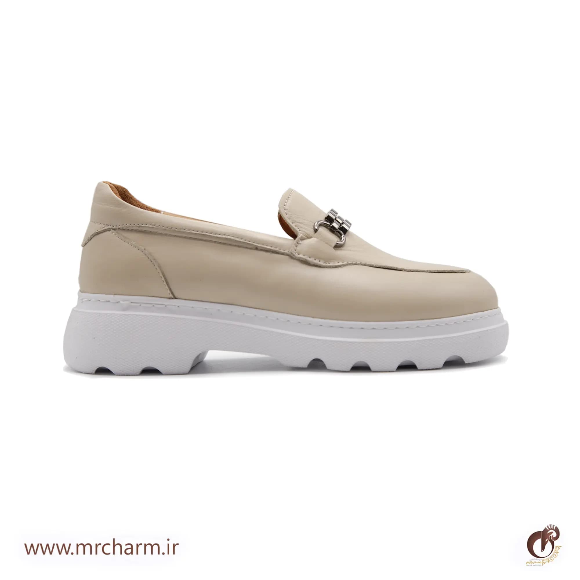کفش زنانه لژ دار تمام چرم mrc1121-28 — تصویر ۸