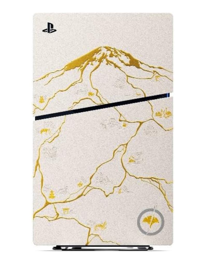 فیس پلیت faceplate ghost of yotei gold برای ps5