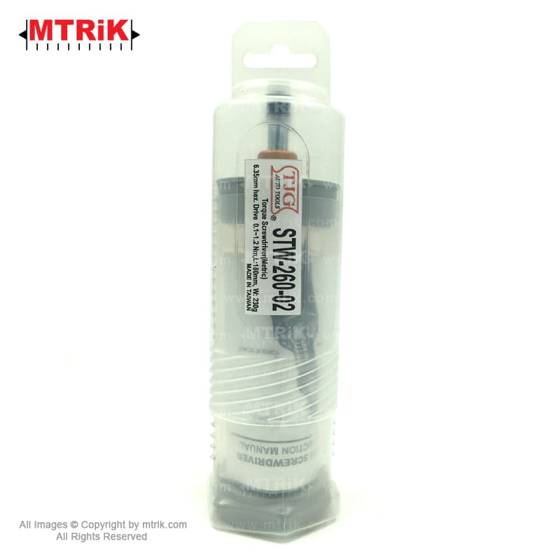 پیچ گوشتی ترکمتر دار TJG مدل STW-260-02 — تصویر ۷