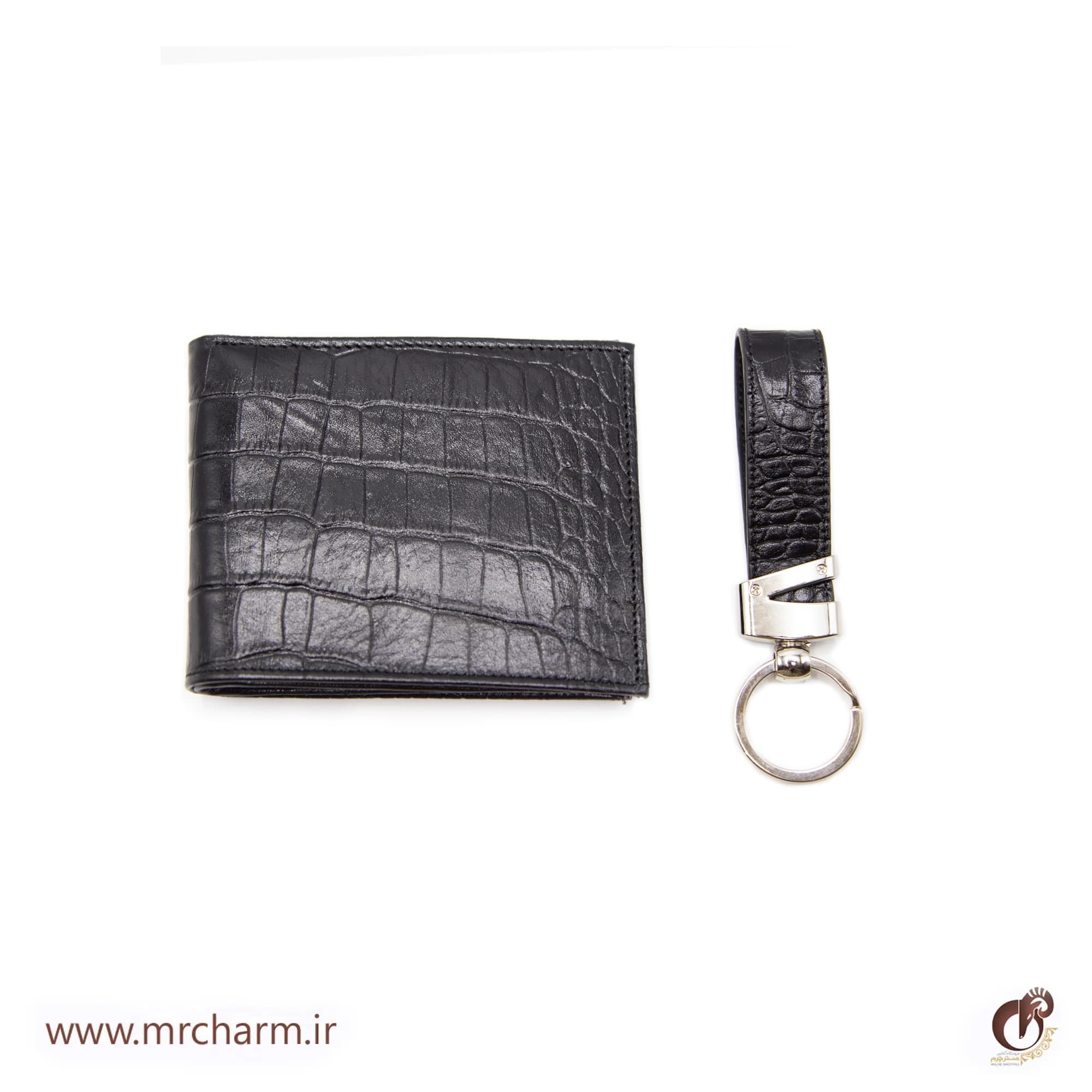 ست چرم کیف پول و جاسوئیچی mrc1318-34 — تصویر ۳
