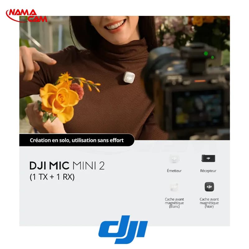 میکروفون دی جی آی میک مینی ورژن 2 – تک میکروفون – DJI Mic Mini 2 — تصویر ۶