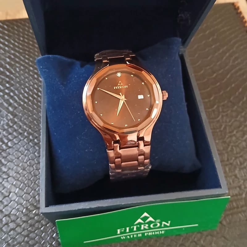 ساعت مردانه FITRON فیترون موتور میوتا ژاپن مدل 9490M ژاپن درجه 1 — تصویر ۲