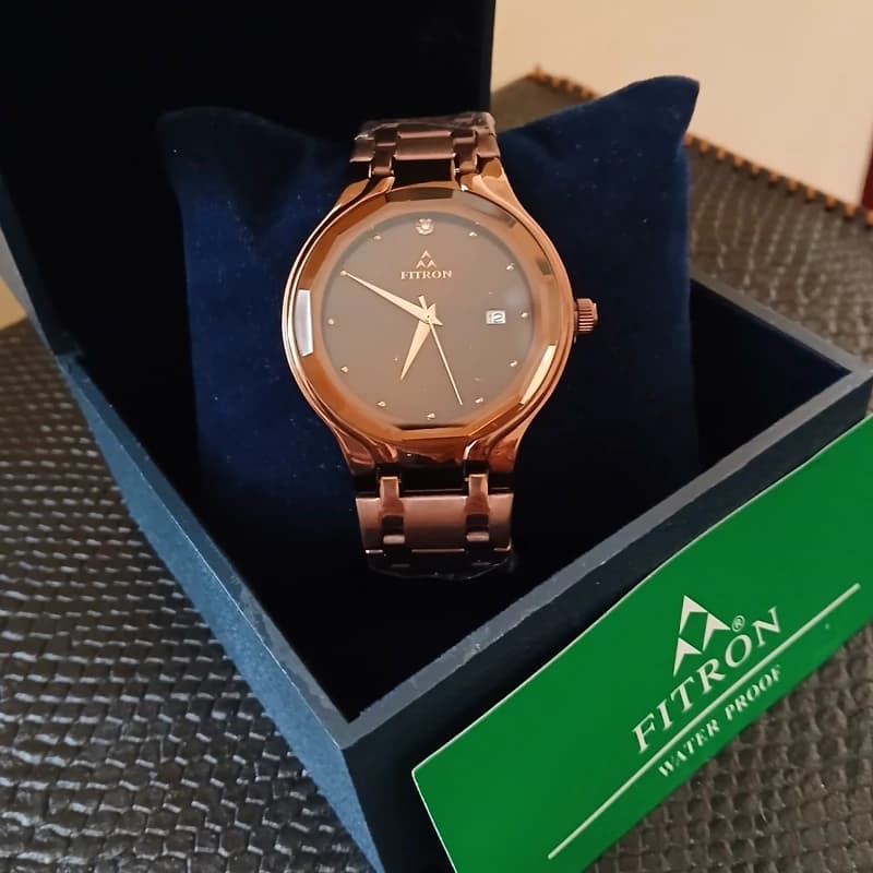 ساعت مردانه FITRON فیترون موتور میوتا ژاپن مدل 9490M ژاپن درجه 1 — تصویر ۳