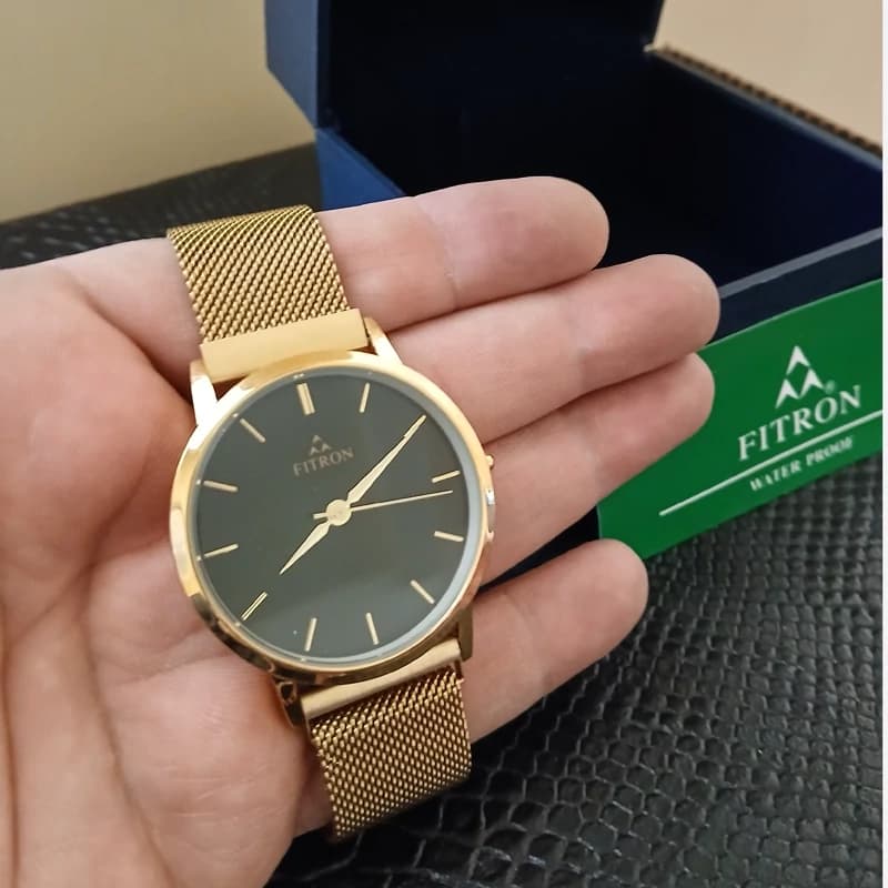 ساعت مردانه فیترون FITRON موتور میوتا ژاپن مدل 9278M بندمگنتی ژاپن درجه 1