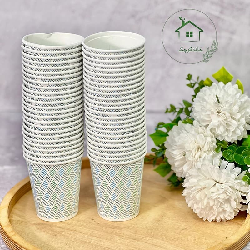 لیوان کاغذی یک بار مصرف 50 عددی
