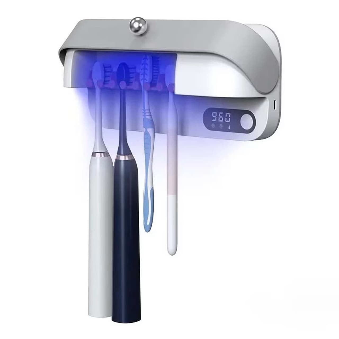 استند مسواک و ضدعفونی کننده هوشمند UV یسیدو مدل YESIDO MG32 — تصویر ۲