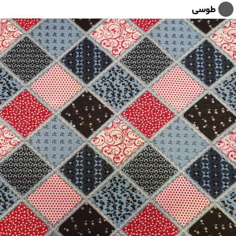 لحاف سندس مدل چهل تکه کد F967 دونفره سایز 220×190 سانتی متر — تصویر ۴