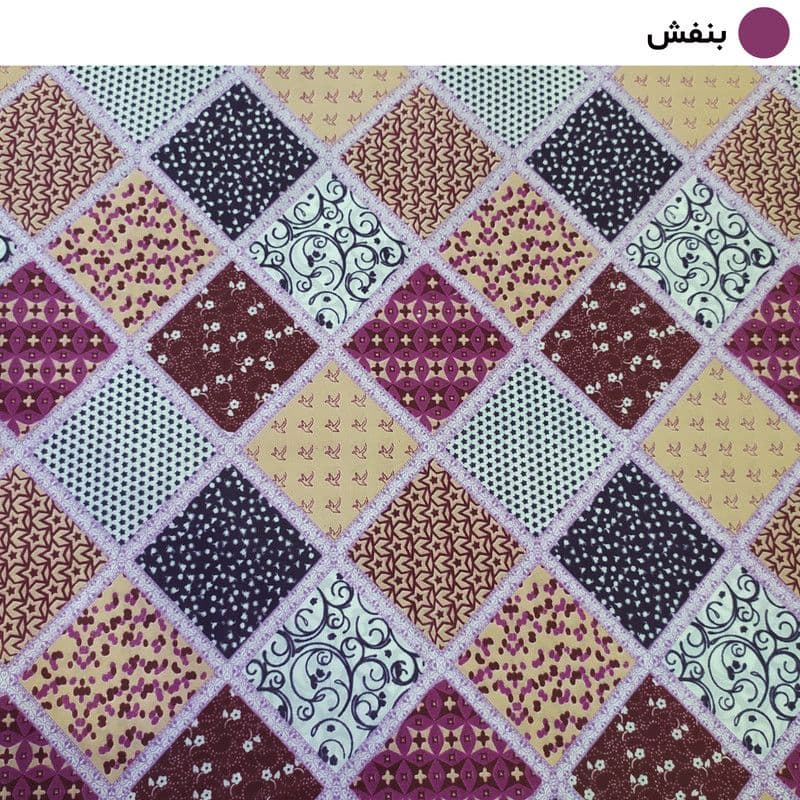 لحاف سندس مدل چهل تکه کد F967 دونفره سایز 220×190 سانتی متر — تصویر ۷