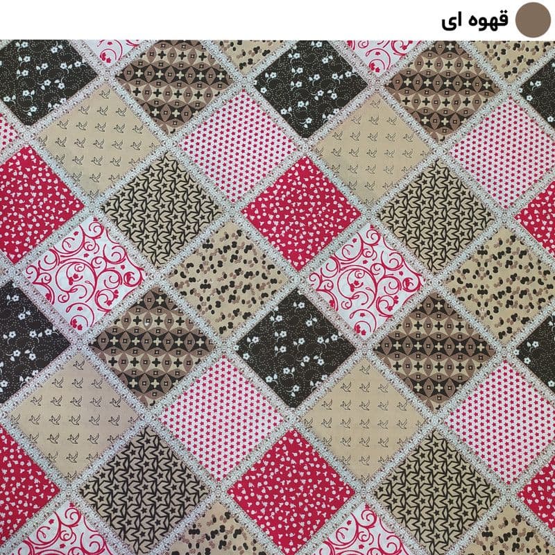لحاف سندس مدل چهل تکه کد F967 دونفره سایز 220×190 سانتی متر — تصویر ۶