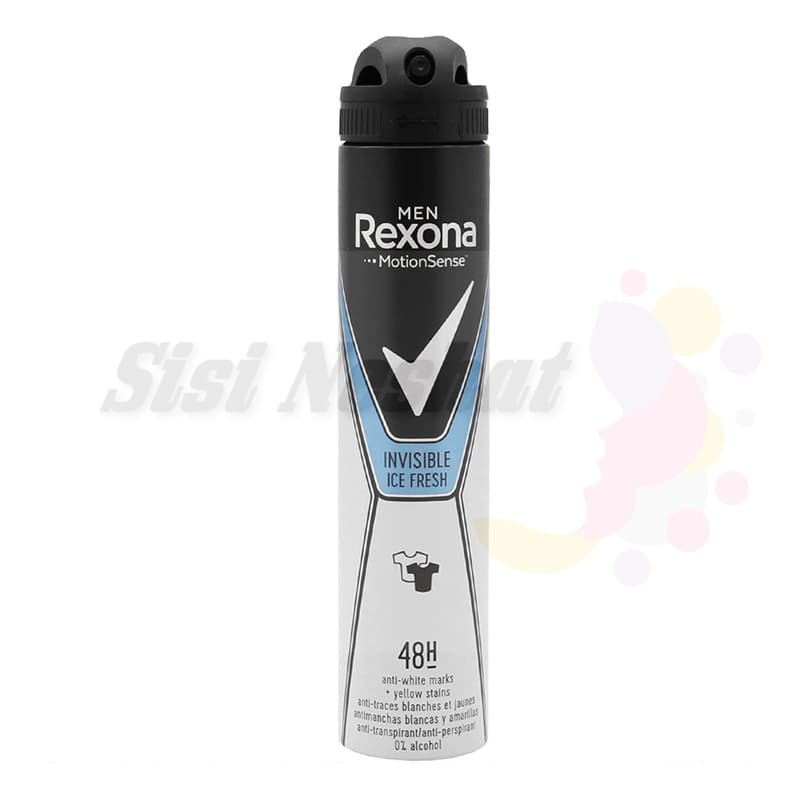 اسپری ضد تعریق مردانه آیس فرش رکسونا Invisible Ice Fresh Rexona
