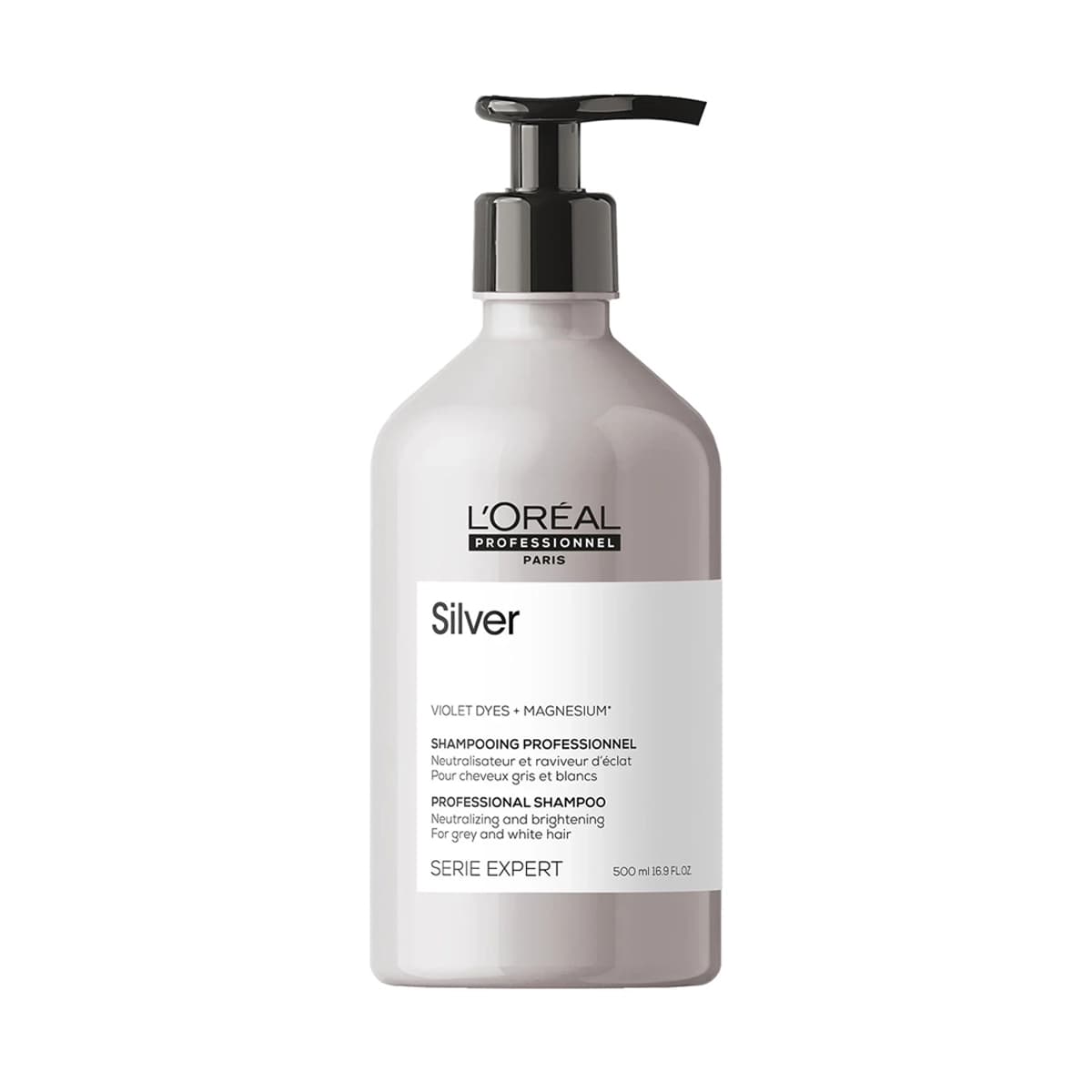 شامپو ضد زردی پمپی لورال پروفشنال مدل سیلور Loreal Silver — تصویر ۲