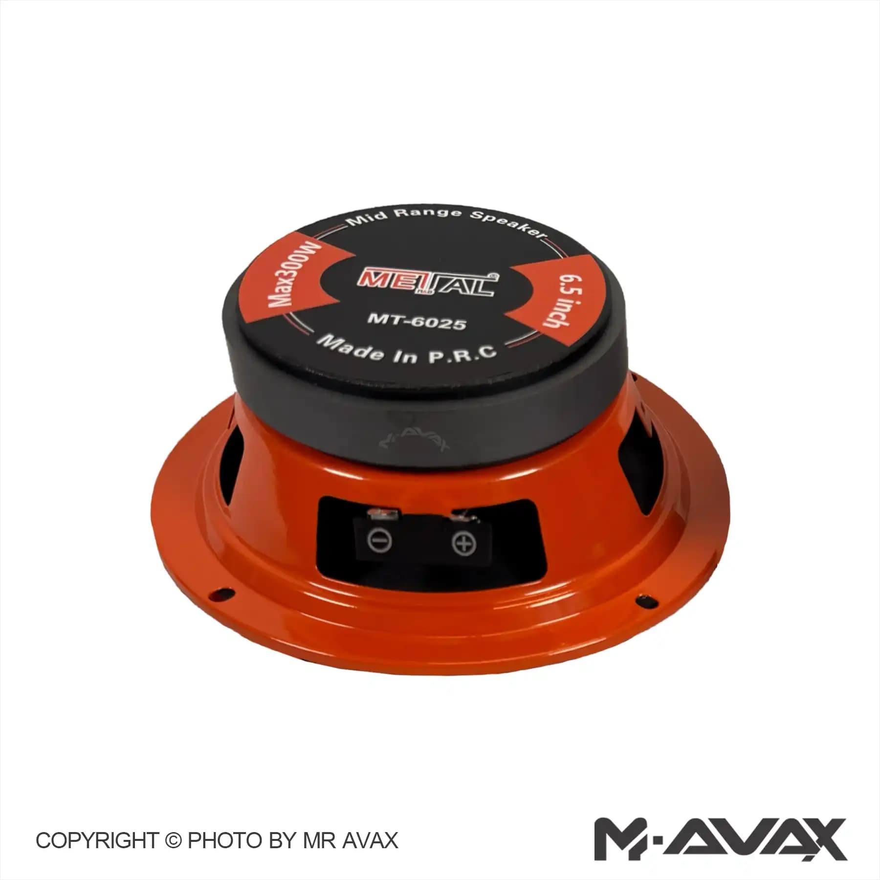 میدرنج 6.5 اینچ متال مدل MT-6025(دو عددی) — تصویر ۴