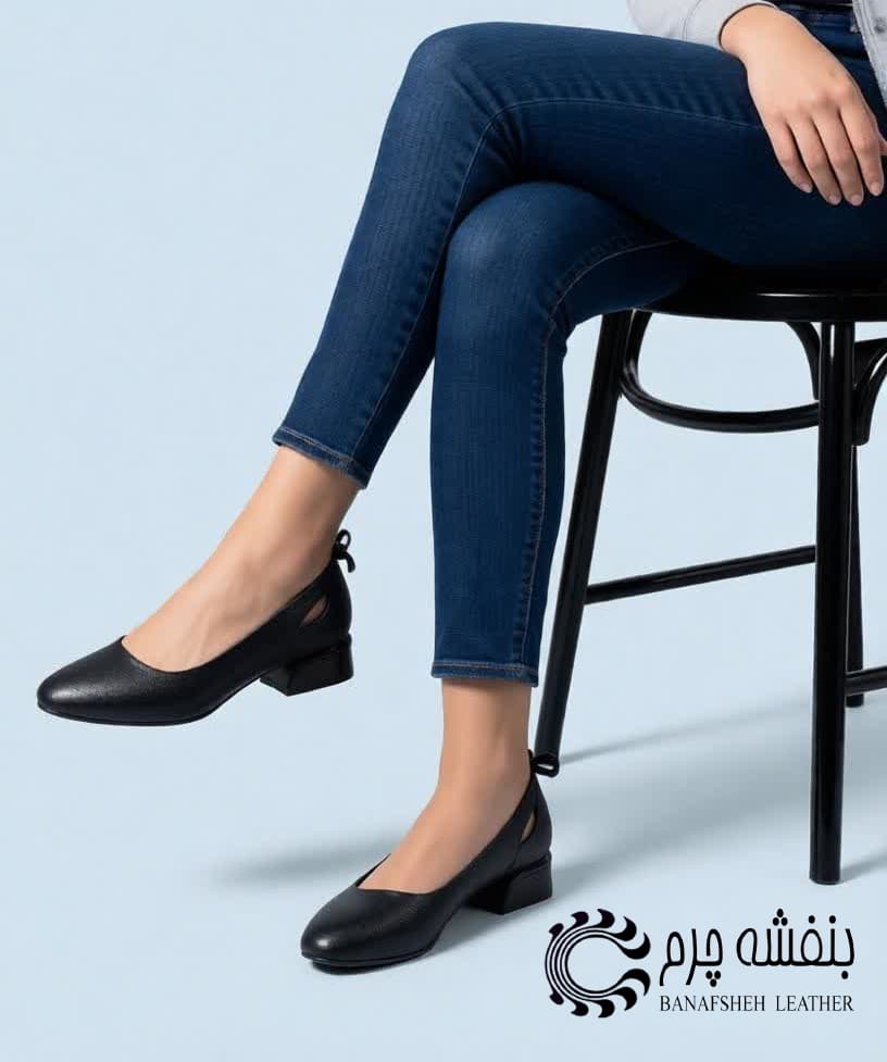 کفش زنانه چرم سیما