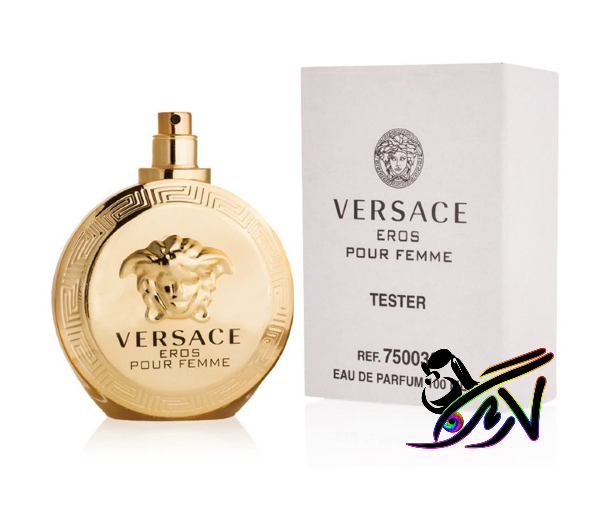 ارزان تستر اورجینال عطر ورساچه اروس زنانه Versace Eros Pour Femme — تصویر ۲