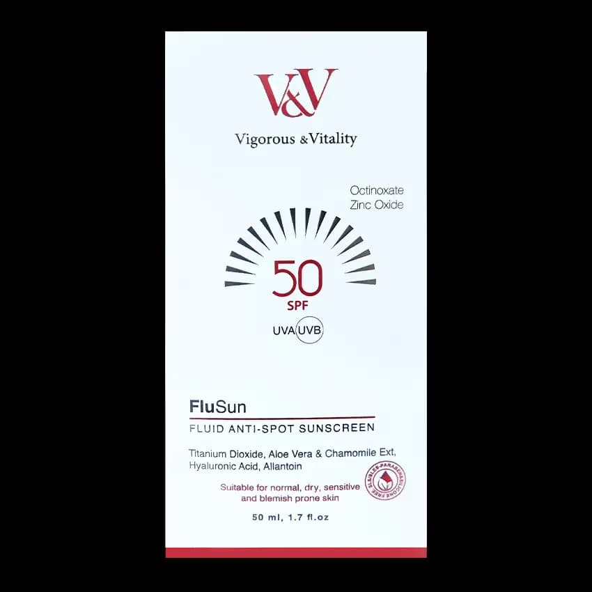 فلوئید ضد آفتاب ضد لک ویگرس اند ویتالیتی SPF50 — تصویر ۲