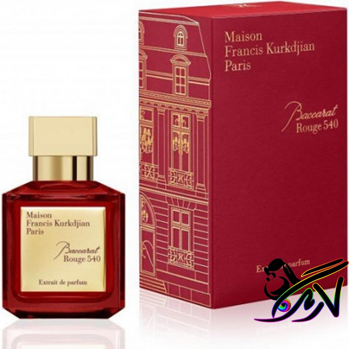 ادکلن باکارات رژ ۵۴۰ اکستریت د پارفوم Maison Francis Kurkdjian Baccarat Rouge 540 Extrait de Parfum