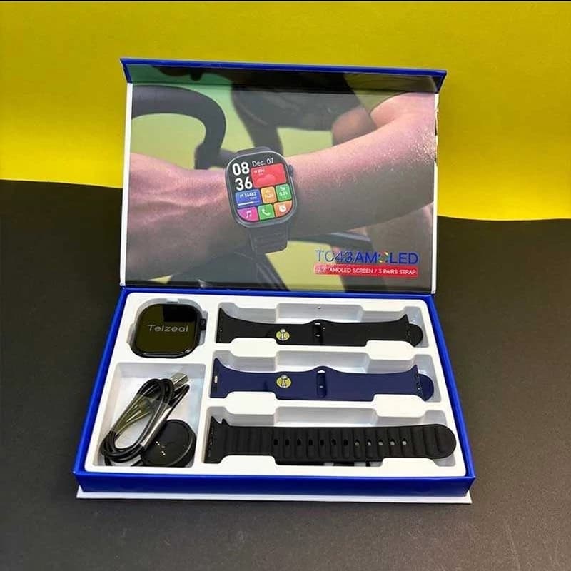ساعت هوشمند Telzeal TC43 سیم کارت خور و دوربین دار اندرویدی با حافظه ۶۴ گیگ و رم 8 گیگابایت — تصویر ۳
